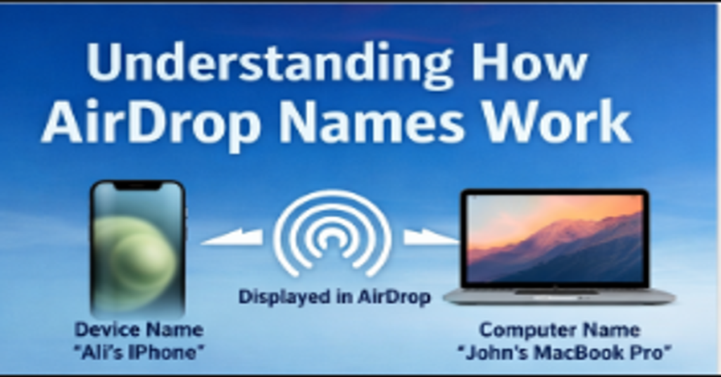 Understang How AirDrop Name Work
